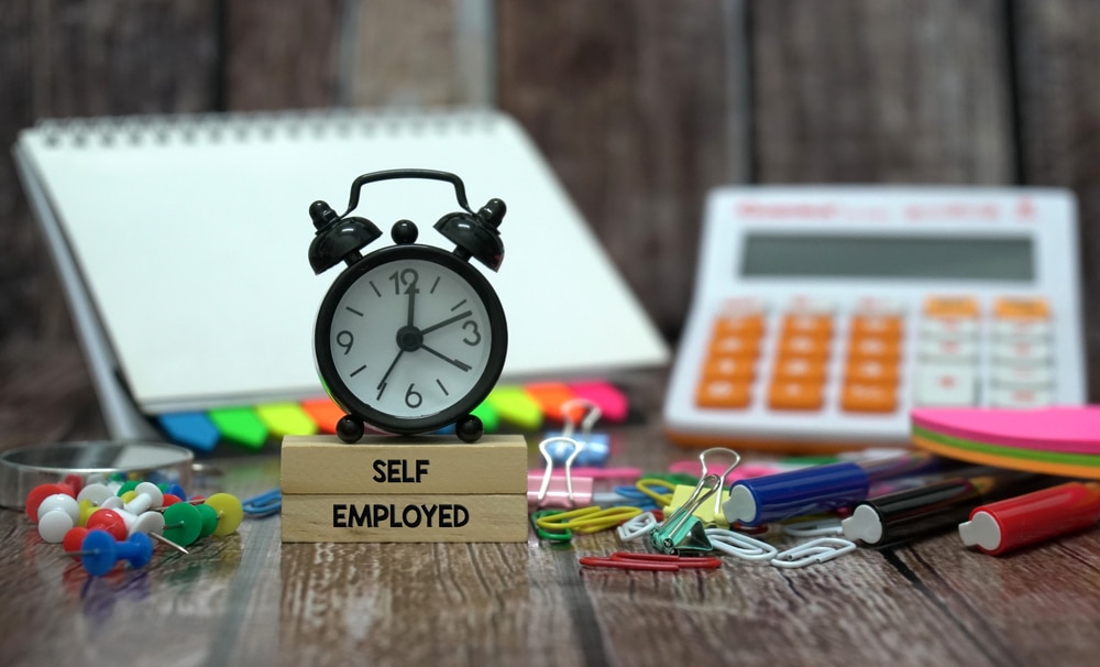 how to become self employed