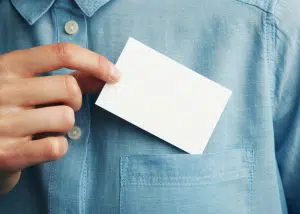 Understand the purpose of your business card