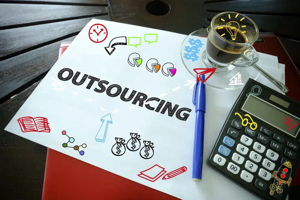outsource business social media