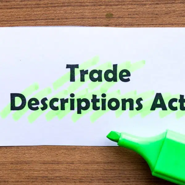 How does the Trade Descriptions Act affect businesses?