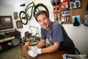 Changes in bicycle retail shop demand