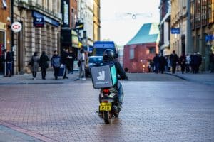 Does business insurance cover food delivery?